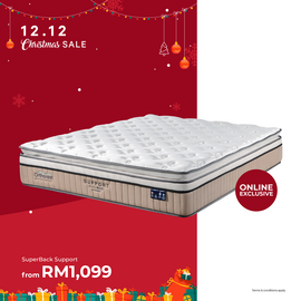 [Online Exclusive] Orthorest SuperBack Support Mattress